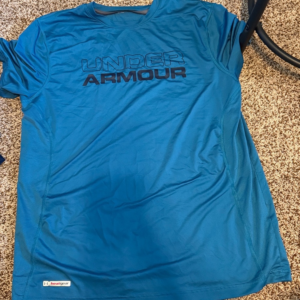 Under Armour Teal Performance Tee